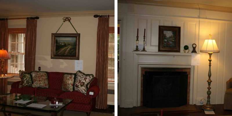 Living Room – Summit, NJ Home Renovation Before Photos