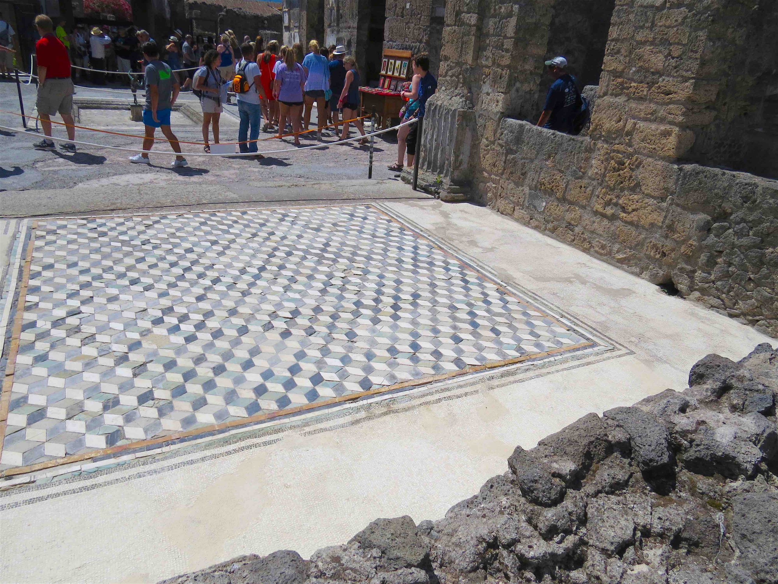 Pompeii - Floor tiling