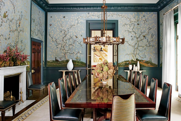 Floral Dining Room